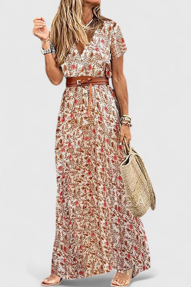 Milaryna - Elegancka Sukienka A-liniowa