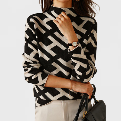 Jessy | Sweter z golfem