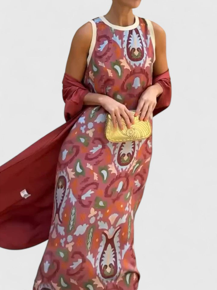 Anzhelia™ | Elegancka Sukienka Przepływowa