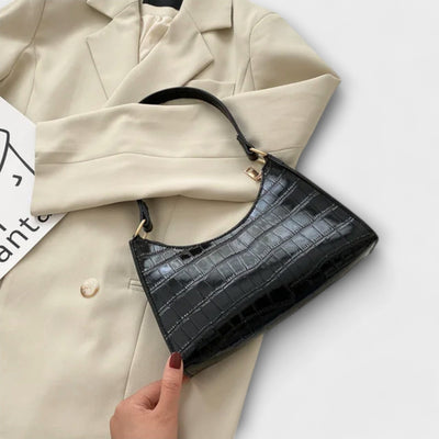 Olivia - Lśniąca Skórzana Torba