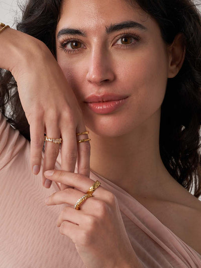 Tazalyette | Pierścionek diamentowy 18k