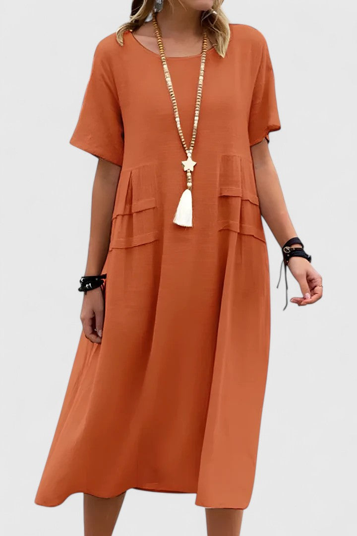 Krystina | Elegancka Midi Sukienka