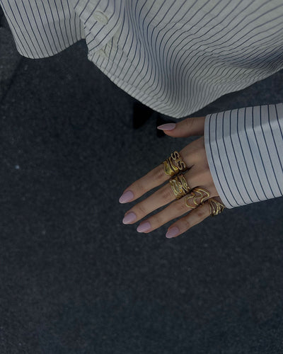 Almareine | Pierścionek 18K Złoto